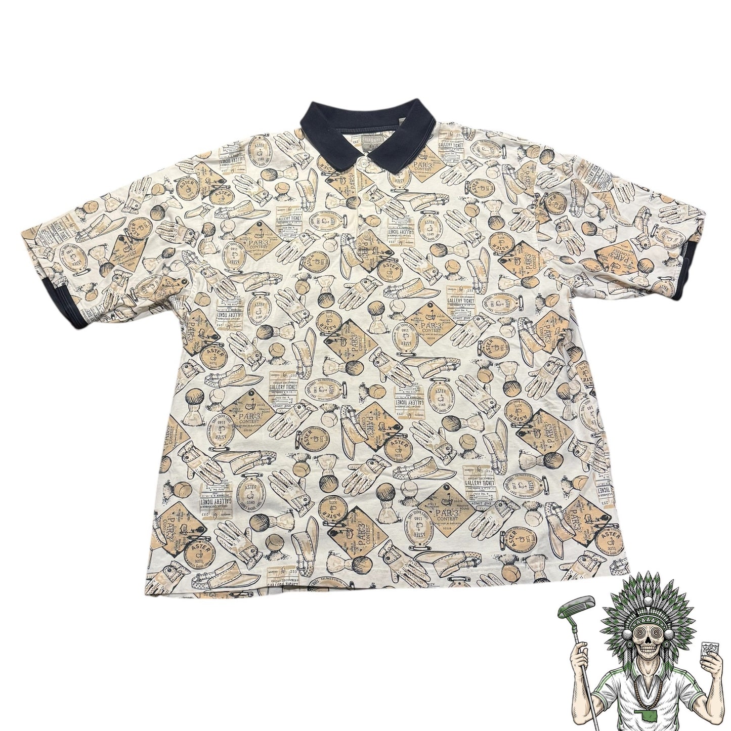 Vintage Golf Polo XL